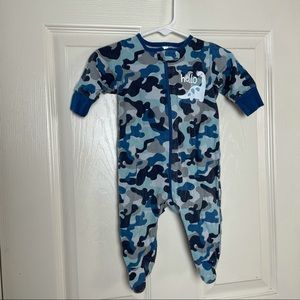 Camo Print Onesie